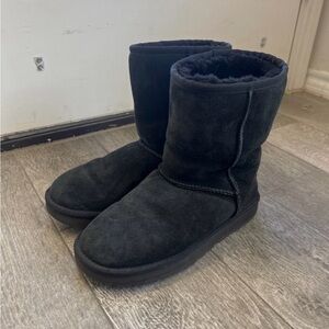 UGG Black Suede Boots